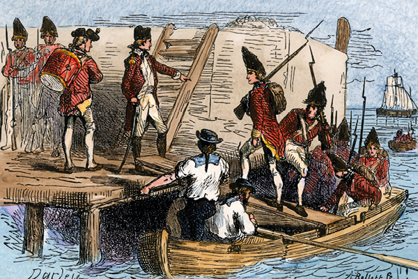 Redcoats in Boston