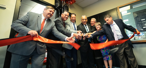 BSU Brockton ribbon cutting