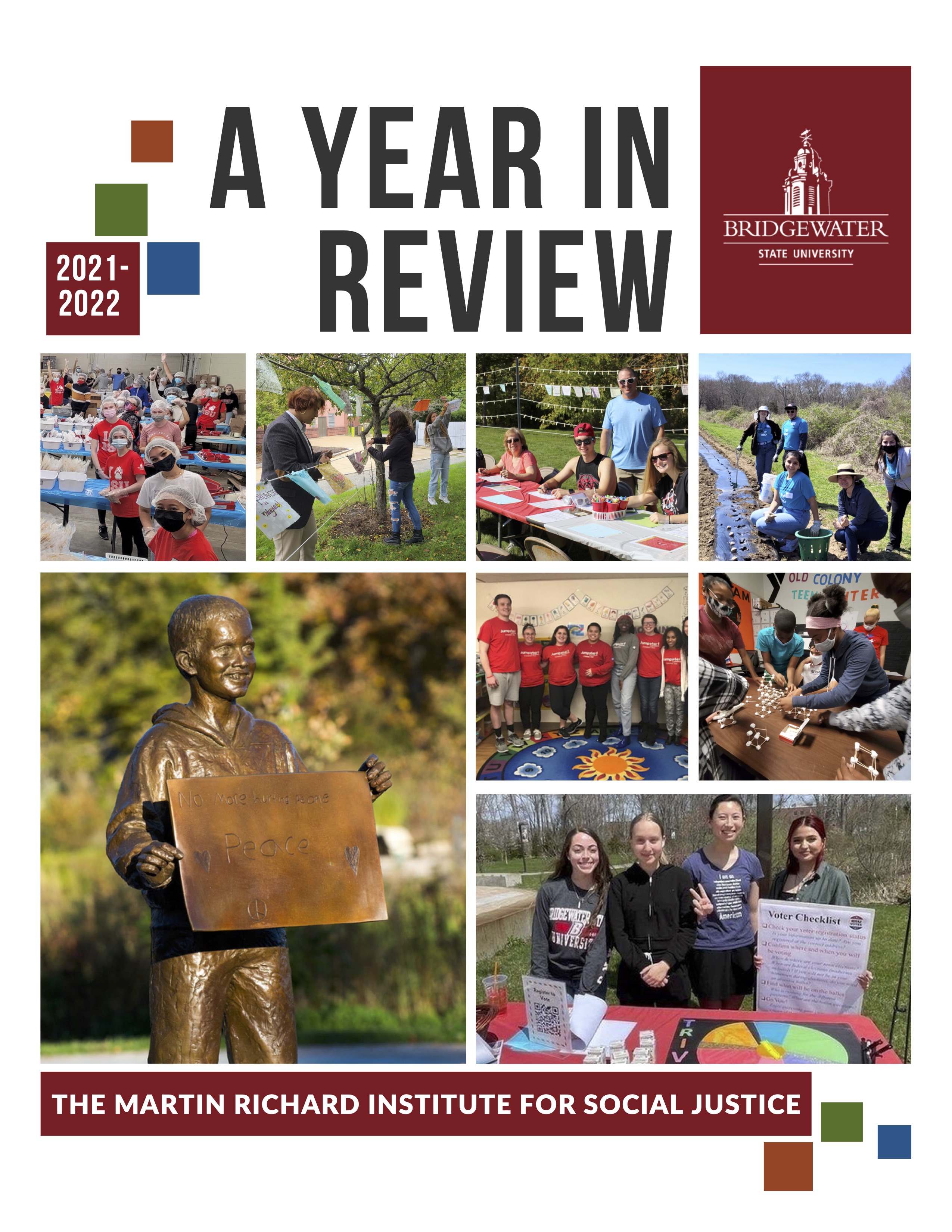 2021-2022 A Year in Review: Martin Richard Institute for Social Justice