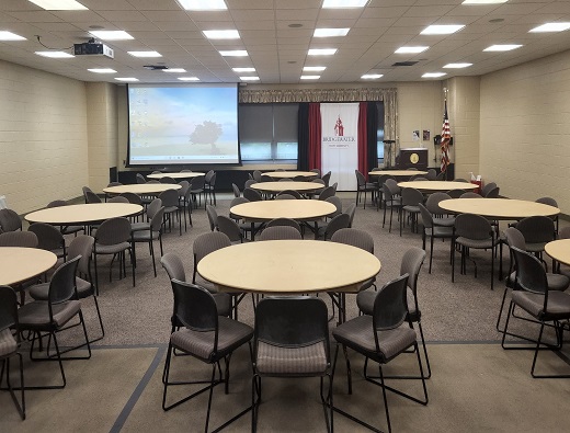 Council Chambers Banquet Setup