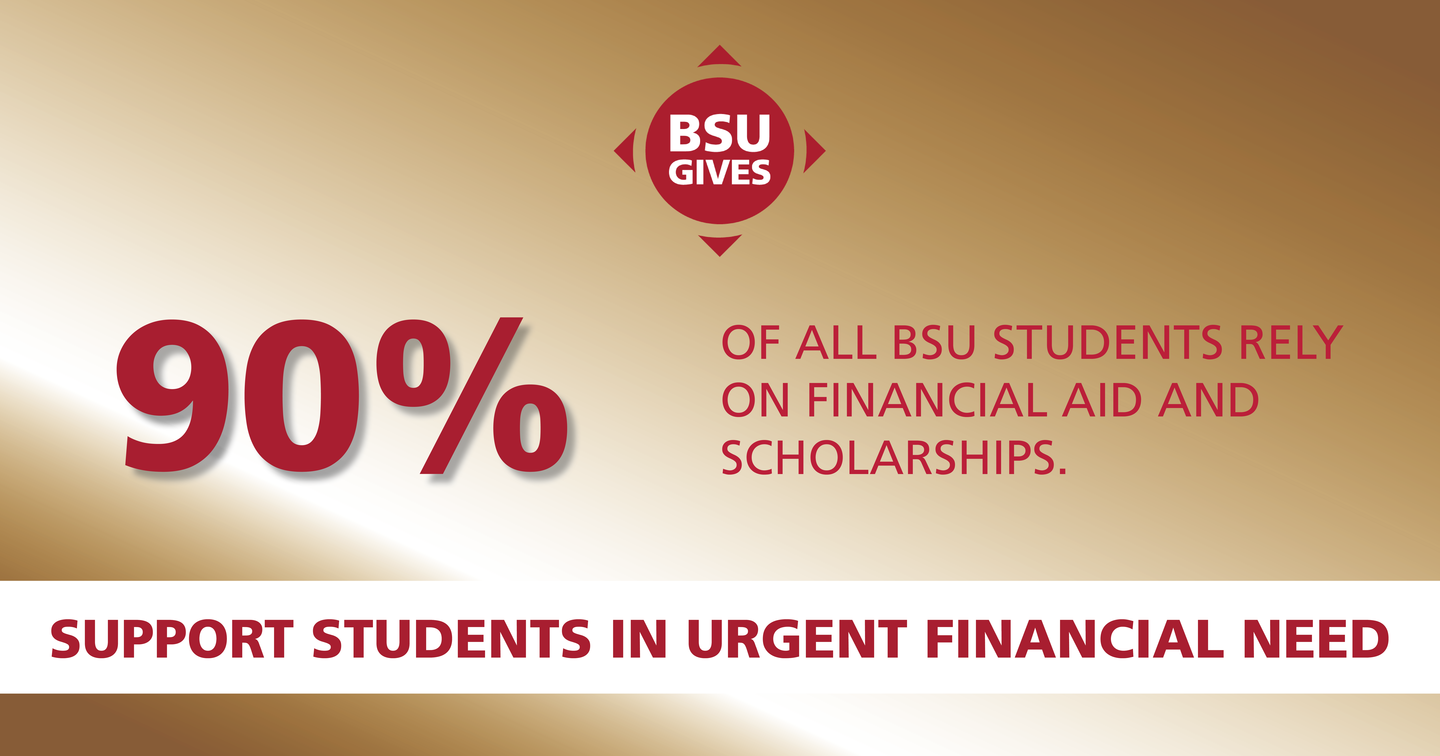 BSU Gives 2021 90%