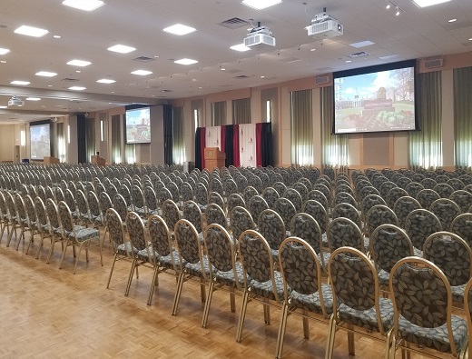 Grand Ballroom Lecture Setup
