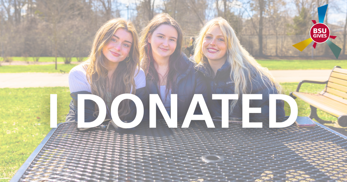 BSU Gives I Donated 3