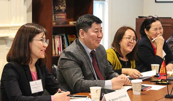Minnock Institute hosts Mongolian delegation