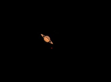 Saturn and Titan