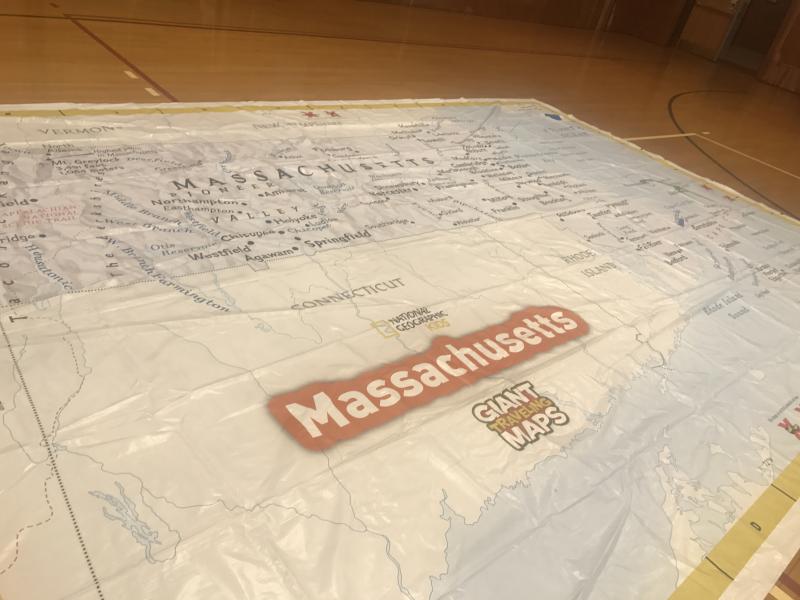 EarthView floor map of Massachusetts