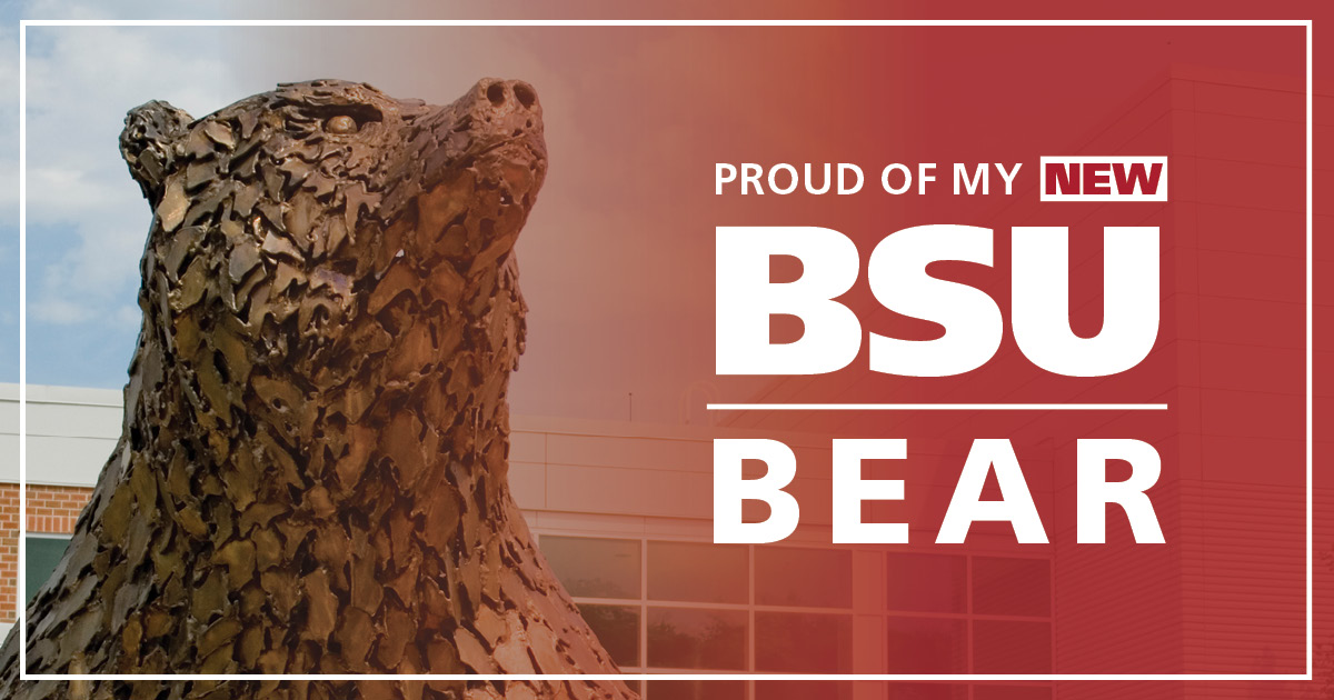 Proud of my BSU Bear Facebook pic