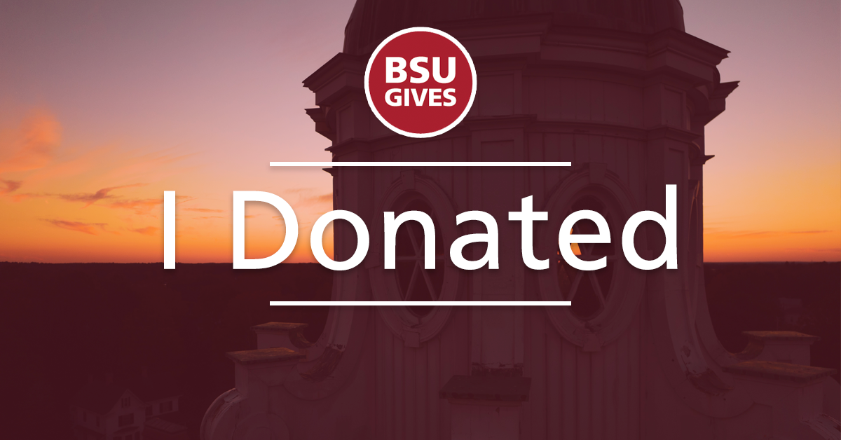 BSU Gives 2022 I Donated
