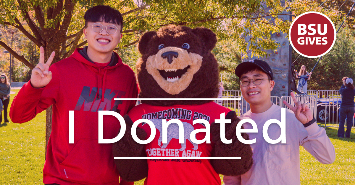 BSU Gives 2022 I Donated