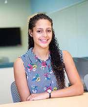Genesis Galan ’19, recipient of financial support from the Class of ’54 Undergraduate Research Fund