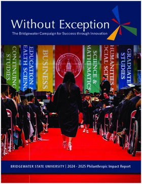 Cover of the BSU 2024-2025 Philanthropic Impact Report