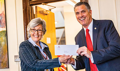 Ms. Horton and President Clark