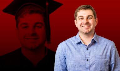 Graphic featuring image of Vinny Coyle