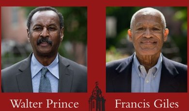 Headshots of Walter Prince and Francis Giles