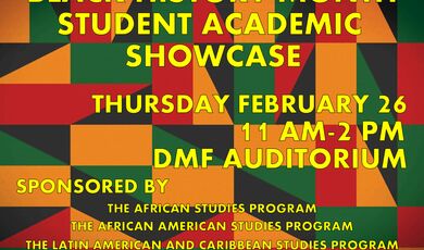 Black History Month Student Academic Showcase