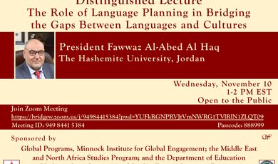 Distinguished Lecture: The Role of Language Planning in Brid Distinguished Lecture: The Role of Language Planning in Brid