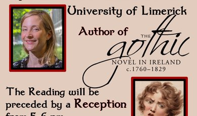 Reception with Reading by Dr. Christina Morin, University of Reception with Reading by Dr. Christina Morin, University of