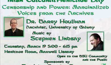Irish Cultural Heritage Day-Censorship and Power: Marginaliz