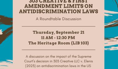 303 Creative and First Amendment Limits on Antidiscriminatio 303 Creative and First Amendment Limits on Antidiscriminatio
