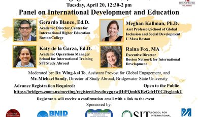 Global Engagement Week: Panel on International Development a