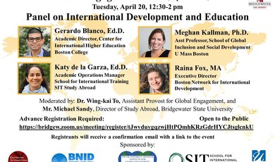 Global Engagement Week: Panel on International Development a Global Engagement Week: Panel on International Development a