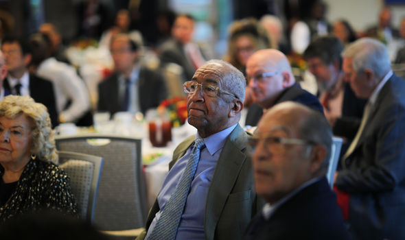 Audience listening to speaker at the Cabo Verde Presidential visit 2022