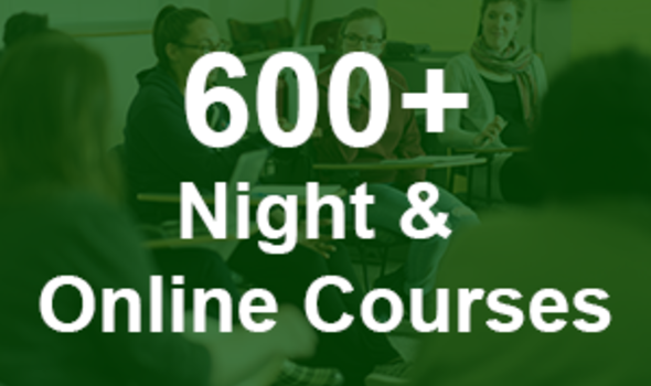 600+ Night/online courses