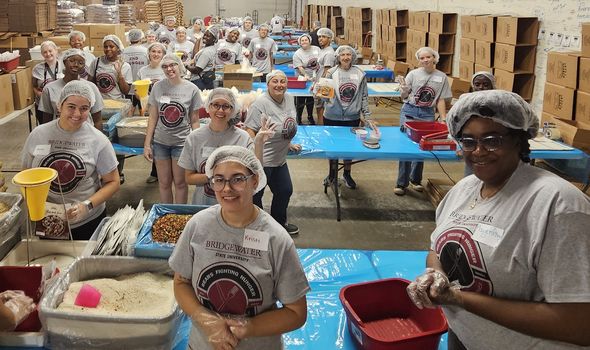 Bears fighting hunger