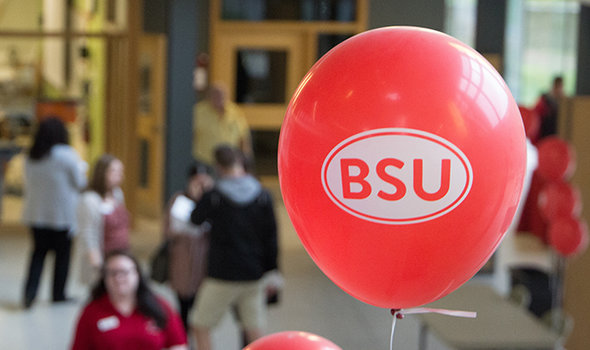 A scene from New Admitted Student Day