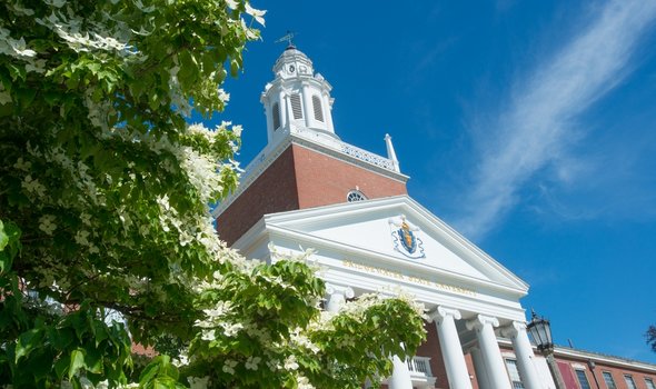 Boyden Hall in spring