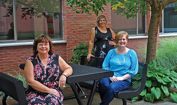 Dr. Andrea Cayson, Dr. Heather Pacheco-Guffrey and Dr. Melissa Winchell