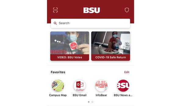 BSU Mobile App screenshot