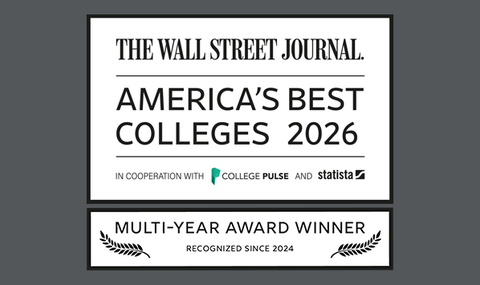 Wall Street Journal America's Best Colleges 2026