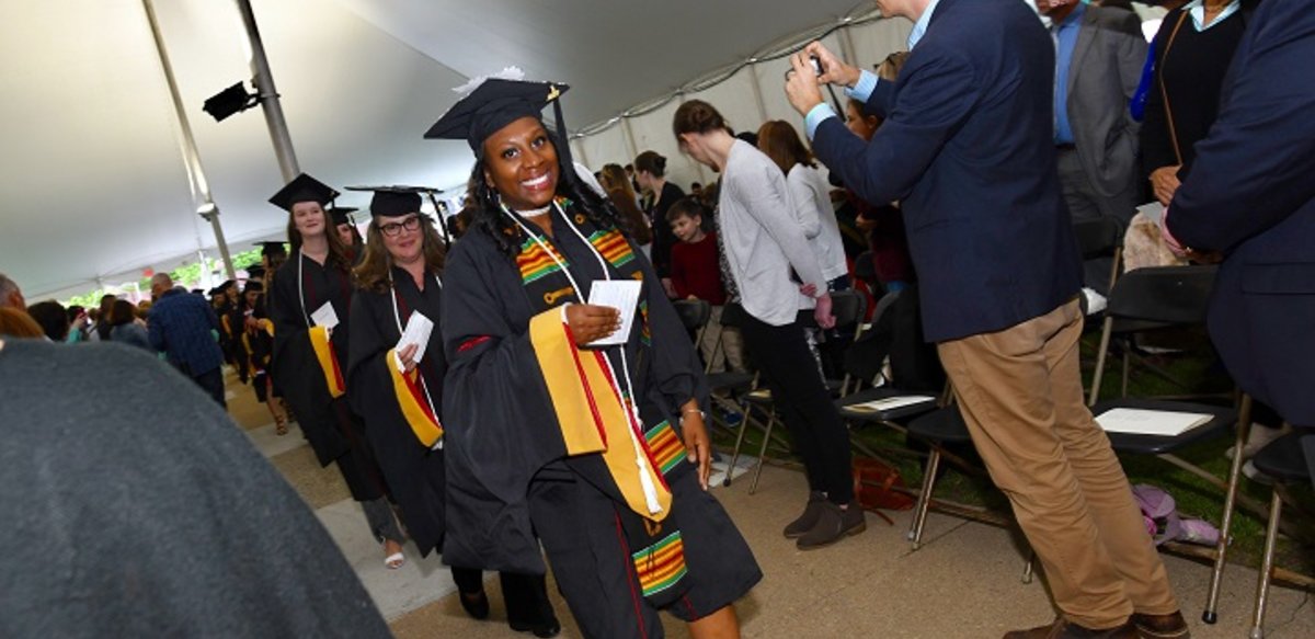 About 460 Celebrated at Graduate Commencement Bridgewater State