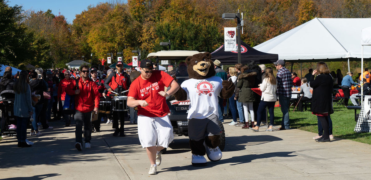 Bristaco in the Homecoming parade