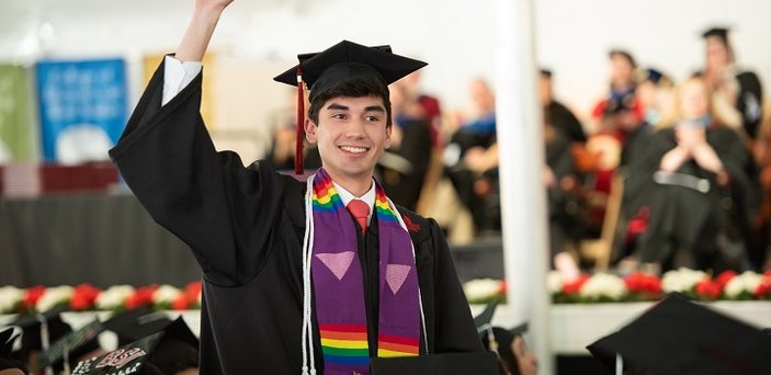 Scenes from Undergraduate Commencement