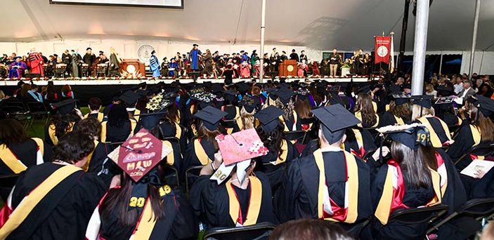 Graduate Commencement ceremony