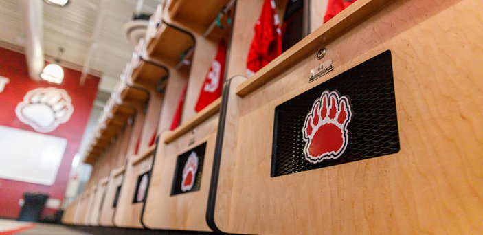 Inside the Bear Paw Pavilion 