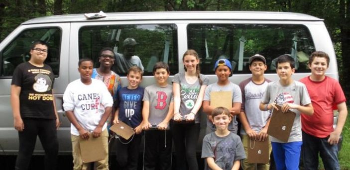 Stormwater explorers, ready to work!