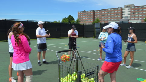 tennis instruction