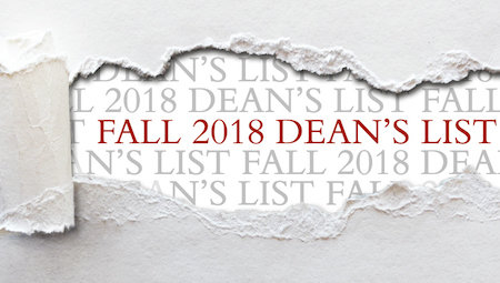 Fall 2018 Dean’s List Fall 2018 Dean’s List