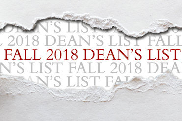 Fall 2018 Dean’s List Fall 2018 Dean’s List