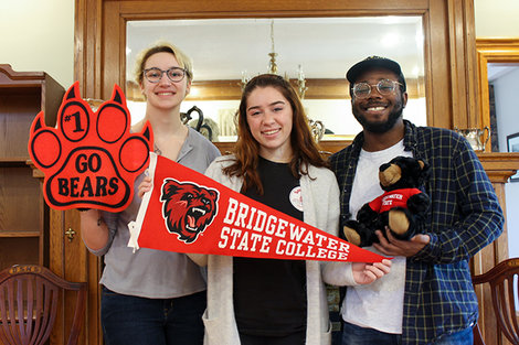 Jane Meyrick, Angelina Damiani and Dajuan Frasier Jane Meyrick, Angelina Damiani and Dajuan Frasier