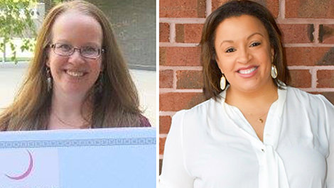 Erin Wortman and Sonya Striggles