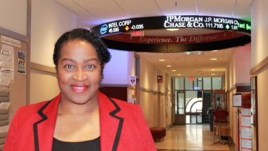 Jeanene Davis Street in Ricciardi School of Business