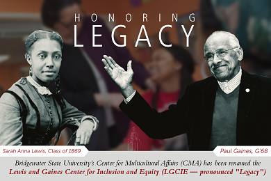 Graphic of Sara Lewis and Paul Gaines