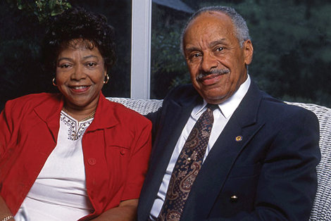 Paul L. Gaines, Sr., G’68, and his wife, Jo Eva, CAGS’82