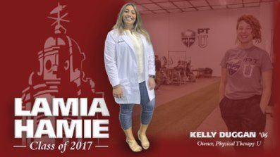 Graphic featuring lamia hamie and kelly duggan