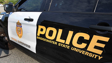 A BSU police cruiser
