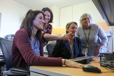 Alumni and interns work at the VA Alumni and interns work at the VA